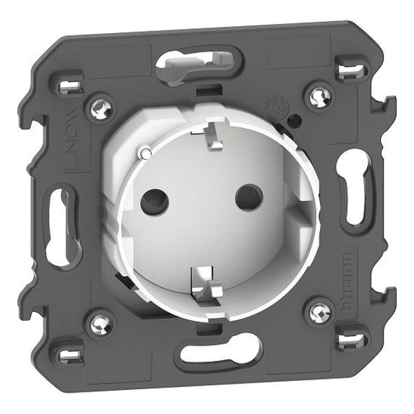 BTICINO - КОНТАКТ 16A SMART ШУКО 2 МОД. ЦВЯТ БЯЛ LIVING NOW BTICINO С NETATMO KW4141AC