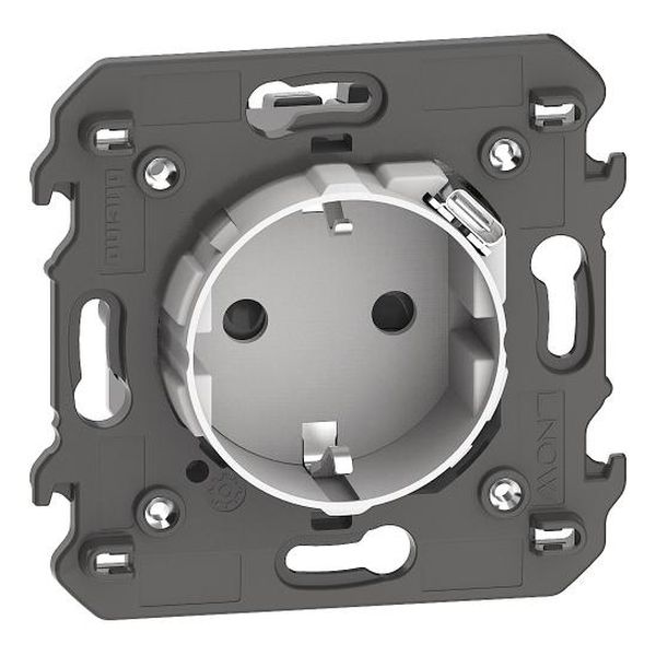 BTICINO - КОНТАКТ ШУКО 16А ДЕТСКА ЗАЩИТА + USB ТИП C 1,5A 2МОД. LIVING NOW БЯЛО KW4141USB