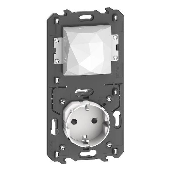 BTICINO - GATEWAY С КОНТАКТ НЕМСКИ СТАНДАРТ, ЗА МОНТАЖ В СТАНДАРТНА ЕДИНИЧНА КОНЗОЛА LIVING NOW KW4501C