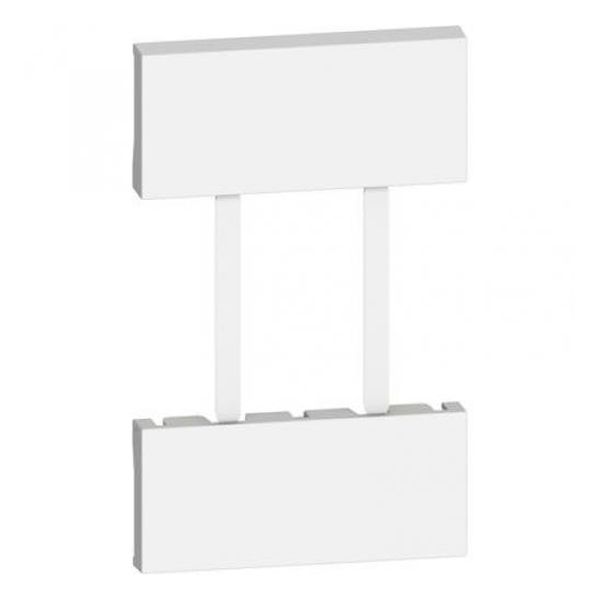 BTICINO - ЛИЦЕВ ПАНЕЛ ЗА GATEWAY СЪС SMART КОНТАКТ НЕМСКИ СТАНДАРТ 2 МОД. БЯЛ LIVING NOW BTICINO NETATMO KW51