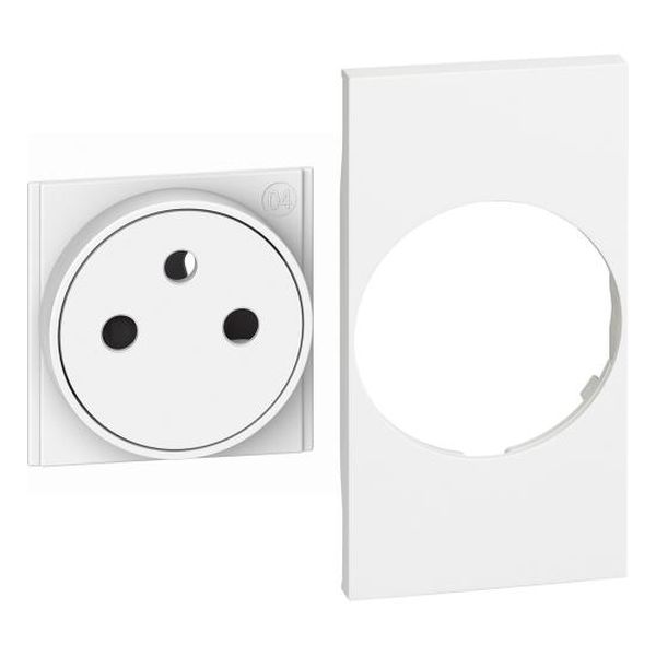 BTICINO - ЛИЦЕВ ПАНЕЛ ЗА КОНТАКТ ФРЕНСКИ СТАНДАРТ 2 МОД. ЦВЯТ БЯЛ LIVING NOW BTICINO KW55F