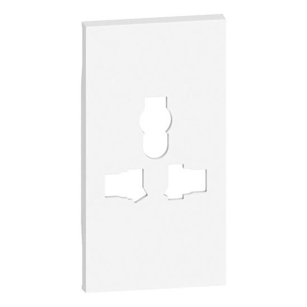 BTICINO - ЛИЦЕВ ПАНЕЛ ЗА КОНТАКТ МУЛТИСТАНДАРТ 2 МОД. ЦВЯТ БЯЛ LIVING NOW BTICINO KW59