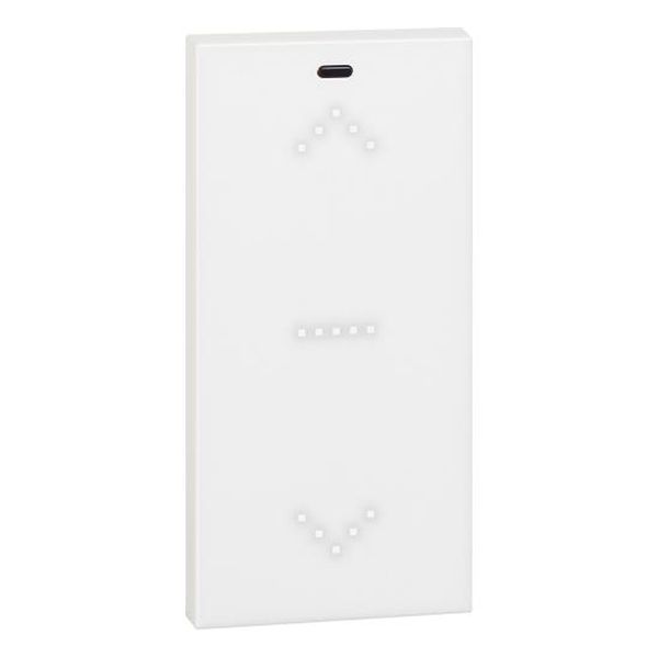 BTICINO - БУТОН ЗА ПЪЛЕН КОНТРОЛ ,ИЗКЛЮЧВАНЕ, ДИМЕР, ЗАТВАРЯНЕ , 1 МОДУЛ, БЯЛ KW8011