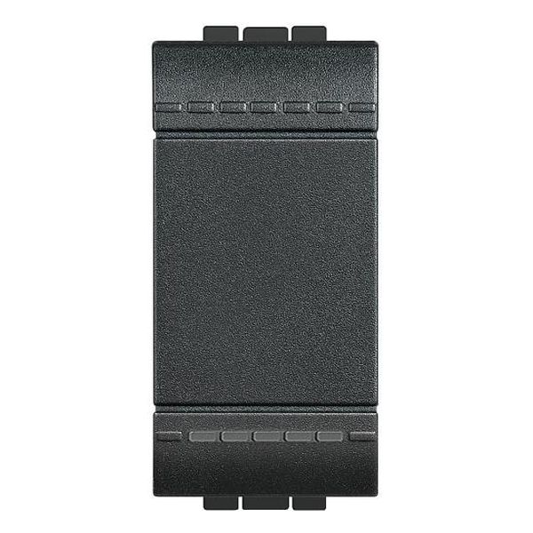 BTICINO - L4004N КЛЮЧ КРЪСТАТ 1 МОДУЛ АНТРАЦИТ