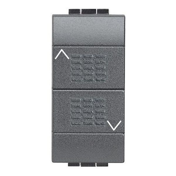 BTICINO - L4027 КЛЮЧ ЗА УПРАВЛЕНИЕ НА ЩОРИ LIVING LIGHT АНТРАЦИТ