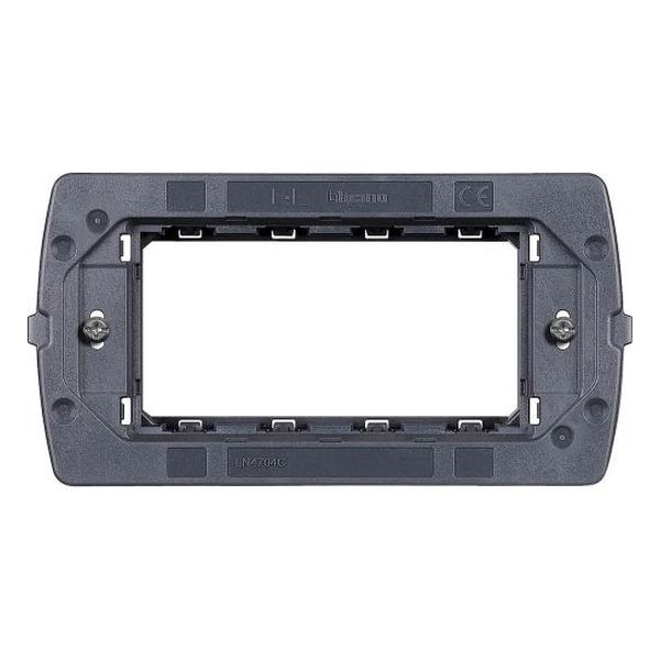 BTICINO - LN4704C НОСЕЩА РАМКА 4 МОДУЛА LIVINGLIGHT AIR