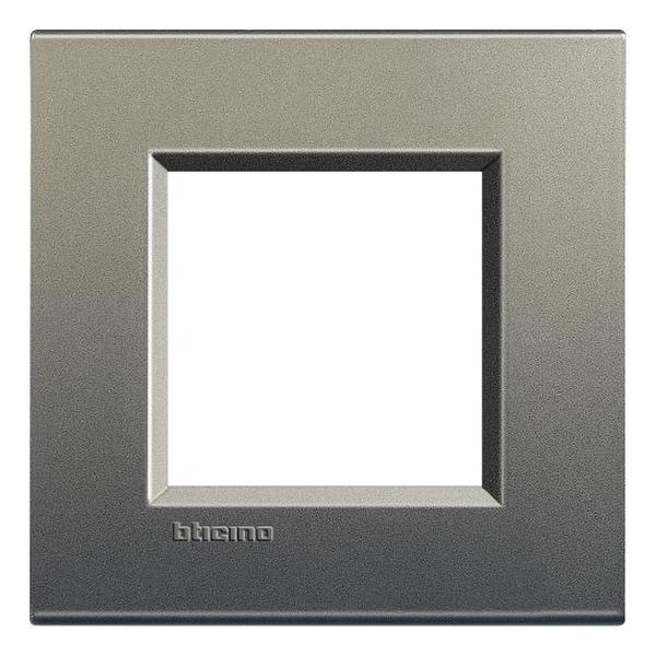 BTICINO - LNA4802AE РАМКА 2М AVENUE ПРАВОЪГЪЛНА МЕТАЛНА LIVINGLIGHT