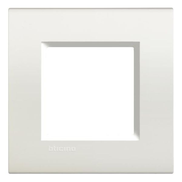 BTICINO - LNA4802BI РАМКА 2М WHITE ПРАВОЪГЪЛНА LIVINGLIGHT