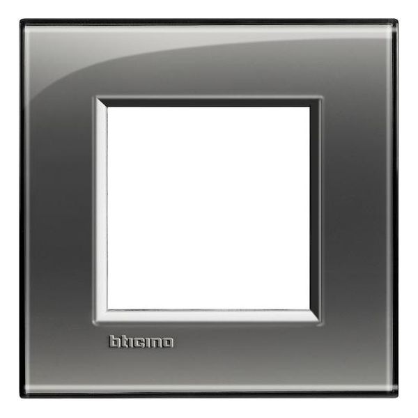 BTICINO - LNA4802KF РАМКА 2М LONDON FOG ПРАВОЪГЪЛНА LIVINGLIGHT