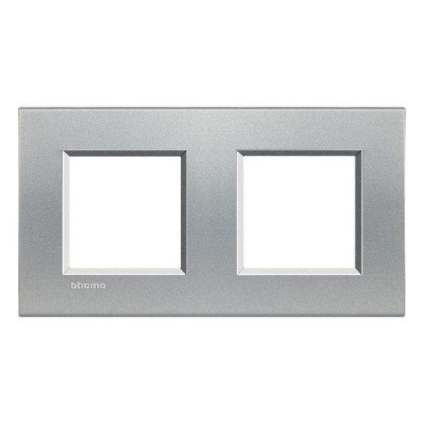 BTICINO - LNA4802M2TE ДВОЙНА РАМКА 2Х2М TECH ПРАВОЪГЪЛНА LIVINGLIGHT