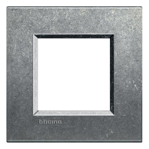 BTICINO - LNA4802NA РАМКА 2М NATIVE МЕТАЛНА ПРАВОЪГЪЛНА LIVINGLIGHT