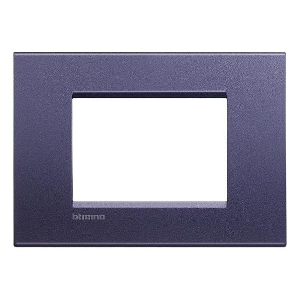 BTICINO - LNA4803CB РАМКА 3М CLUB ПРАВОЪГЪЛНА МЕТАЛНА LIVINGLIGHT