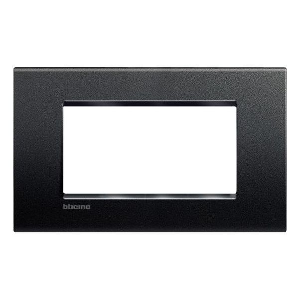BTICINO - LNA4804AR РАМКА 4М ANTHRACITE ПРАВОЪГЪЛНА LIVINGLIGHT