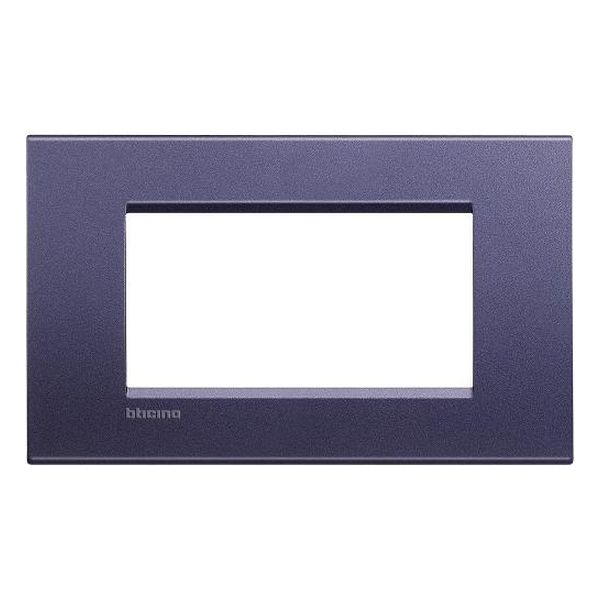 BTICINO - LNA4804CB РАМКА 4М CLUB ПРАВОЪГЪЛНА МЕТАЛНА LIVINGLIGHT