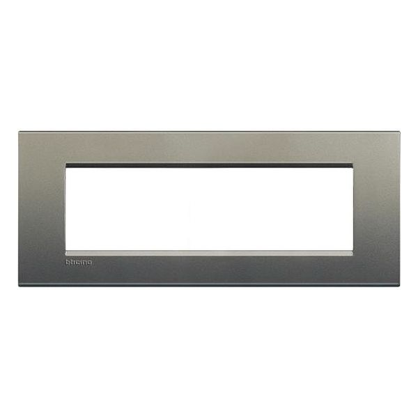 BTICINO - LNA4807AE РАМКА 7М AVENUE ПРАВОЪГЪЛНА МЕТАЛНА LIVINGLIGHT