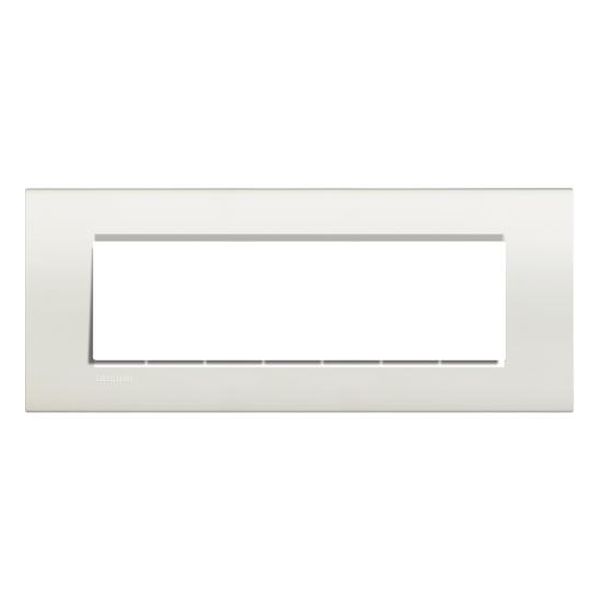 BTICINO - LNA4807BI РАМКА 7М WHITE ПРАВОЪГЪЛНА LIVINGLIGHT