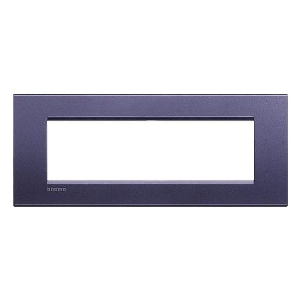 BTICINO - LNA4807CB РАМКА 7М CLUB ПРАВОЪГЪЛНА МЕТАЛНА LIVINGLIGHT