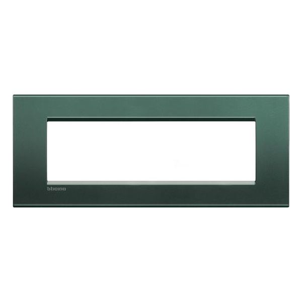 BTICINO - LNA4807PK РАМКА 7М PARK МЕТАЛНА ПРАВОЪГЪЛНА LIVINGLIGHT