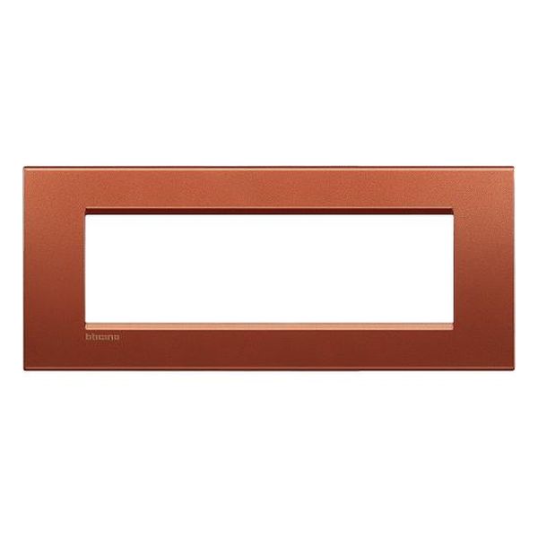 BTICINO - LNA4807RK РАМКА 7М BRICK ПРАВОЪГЪЛНА МЕТАЛНА LIVINGLIGHT