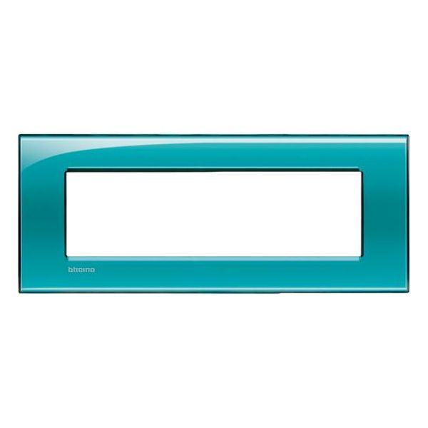 BTICINO - LNA4807VD РАМКА 7М GREEN DEEP ПРАВОЪГЪЛНА LIVINGLIGHT