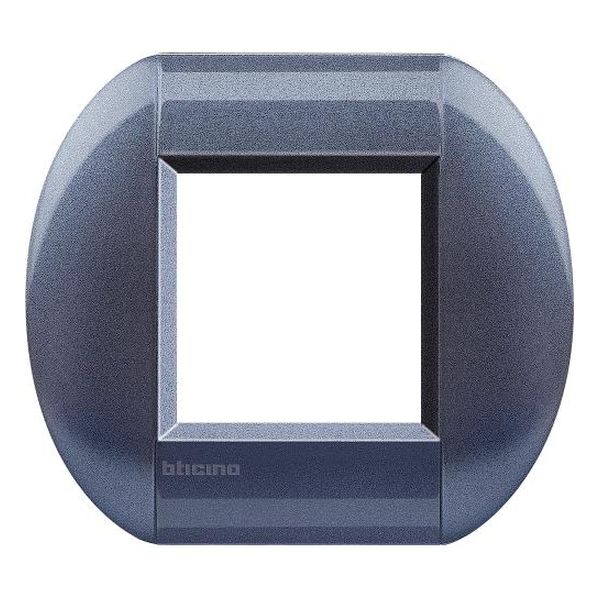 BTICINO - LNB4802GP РАМКА 2М GRAPE МЕТАЛНА ЕЛИПСОВИДНА LIVINGLIGHT