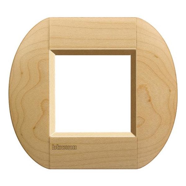 BTICINO - LNB4802LAE РАМКА 2М MAPLE ДЪРВО ЕЛИПСОВИДНА LIVINGLIGHT