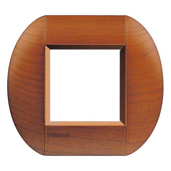 BTICINO - LNB4802LCA РАМКА 2М CHERRYWOOD ДЪРВО ЕЛИПСОВИДНА LIVINGLIGHT