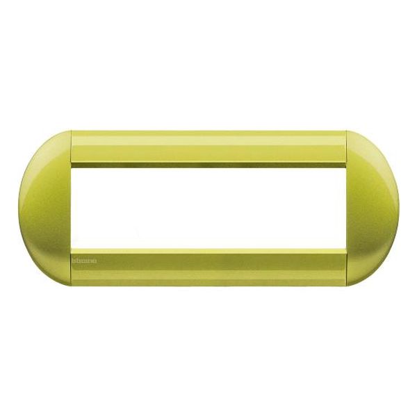 BTICINO - LNB4807CT РАМКА 7М CITRON МЕТАЛНА ЕЛИПСОВИДНА LIVINGLIGHT