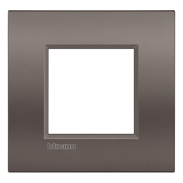 BTICINO - LNC4802CY РАМКА 2 МОД. МЕТАЛНА CLAY AIR LL BTICINO