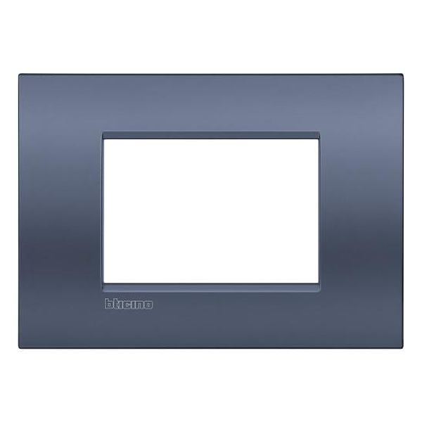 BTICINO - LNC4803BM РАМКА 3 МОД. МЕТАЛНА BRUSHED TITANIUM AIR LL BTICINO