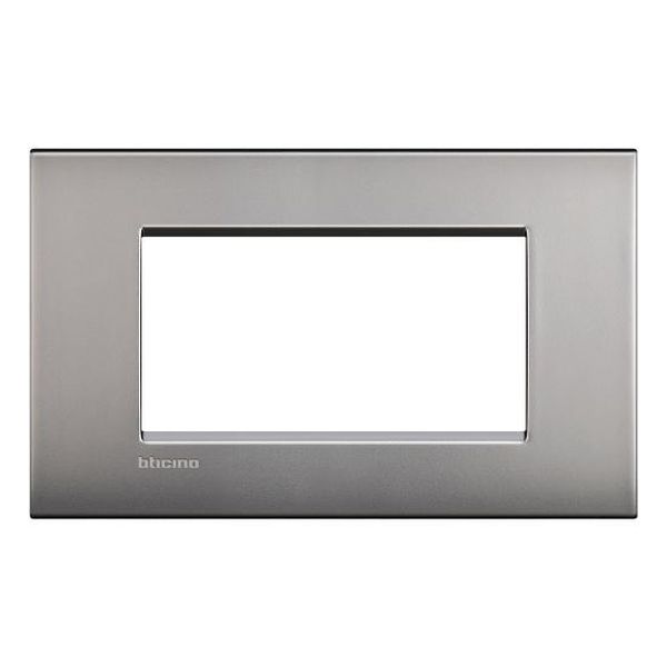 BTICINO - LNC4804NK РАМКА 4М NICKEL MAT МЕТАЛНА LIVINGLIGHT AIR