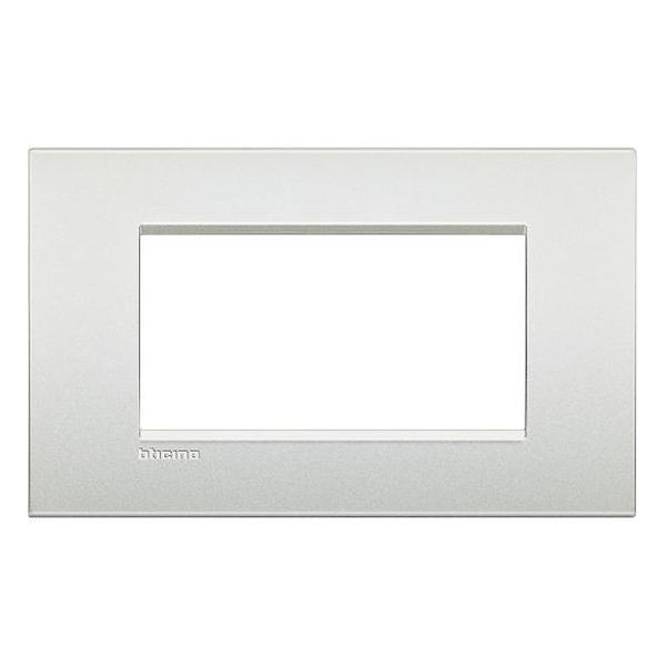 BTICINO - LNC4804PR РАМКА 4М PEARL WHITE МЕТАЛНА LIVINGLIGHT AIR