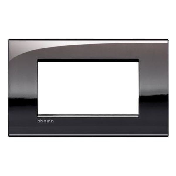 BTICINO - LNC4804PT РАМКА 4М PEWTER МЕТАЛНА LIVINGLIGHT AIR