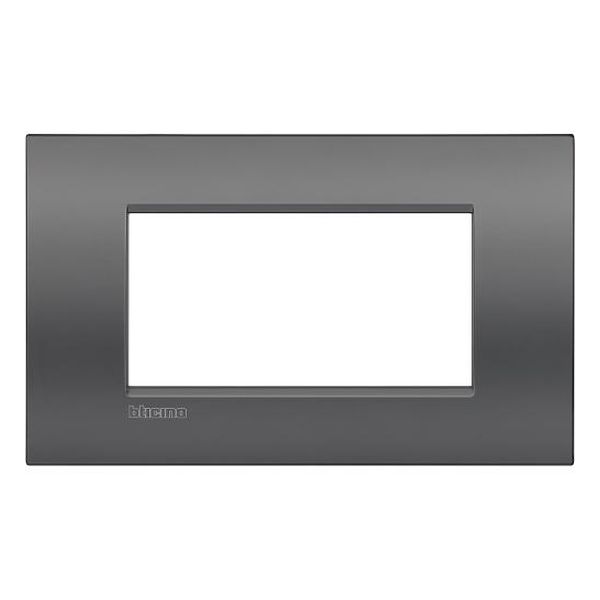 BTICINO - LNC4804ST РАМКА 4 МОД. МЕТАЛНА STREET AIR LL BTICINO