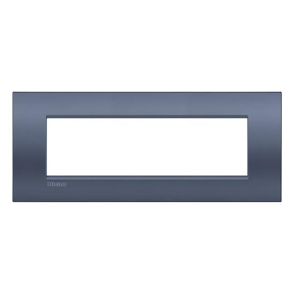 BTICINO - LNC4807BM РАМКА 7 МОД. МЕТАЛНА BRUSHED TITANIUM AIR LL BTICINO