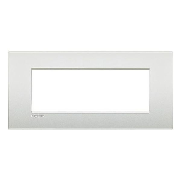 BTICINO - LNC4807PR РАМКА 7М PEARL WHITE МЕТАЛНА LIVINGLIGHT AIR