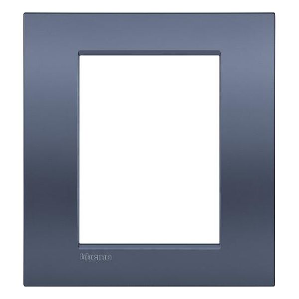 BTICINO - LNC4826BM РАМКА 3+3 МОД. МЕТАЛНА BRUSHED TITANIUM AIR LL BTICINO