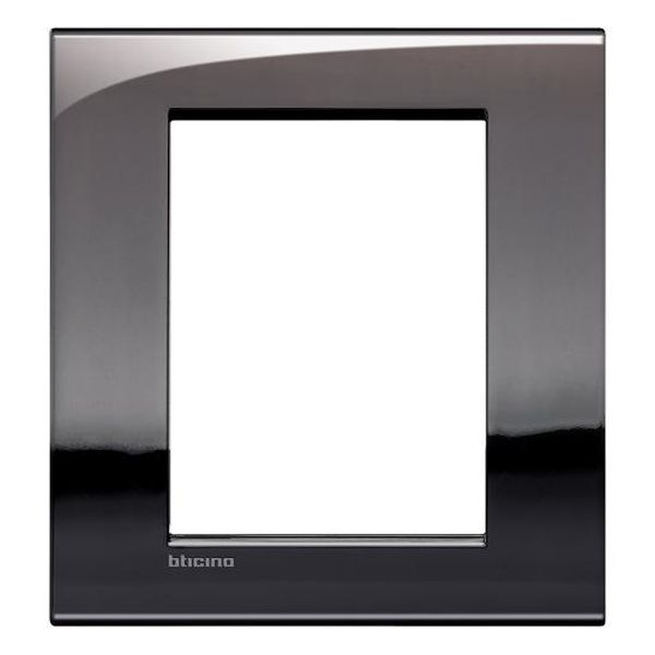 BTICINO - LNC4826PT РАМКА 3+3 М PEWTER МЕТАЛНА LIVINGLIGHT AIR