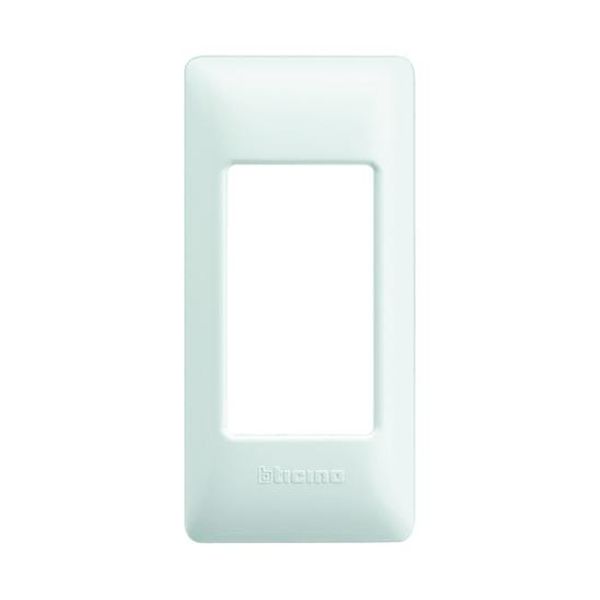 BTICINO - LND4811BI РАМКА 1М ANTHRACITE ПРАВОЪГЪЛНА БЯЛА LIVINGLIGHT