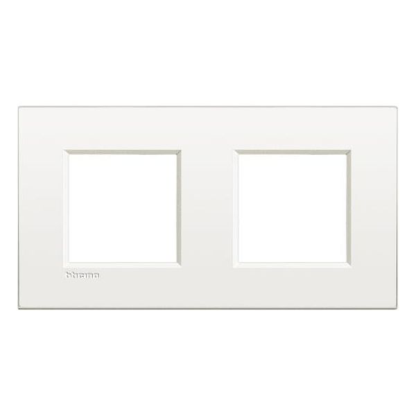 BTICINO - LNE4802M2BN ДВОЙНА РАМКА 2Х2М WHITE PURE LIVINGLIGHT AIR