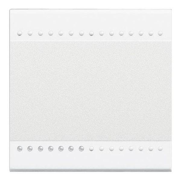 BTICINO - N4004M2N КЛЮЧ КРЪСТАТ 2 МОДУЛ БЯЛО