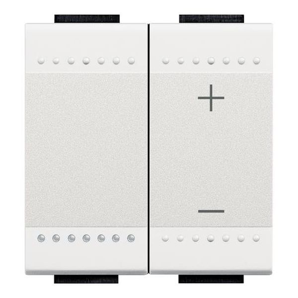 BTICINO - N4411N УНИВЕРСАЛЕН БУТОНЕН ДИМЕР LIVINGLIGHT БЯЛО