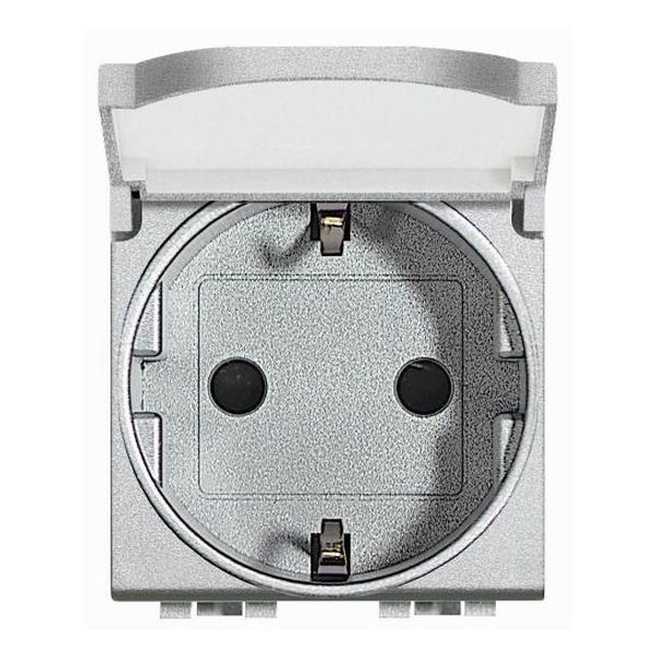 BTICINO - КОНТАКТ С КАПАК NT4141PW