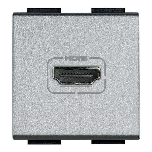 BTICINO - NT4284 HDMI РОЗЕТКА АЛУМИНИЙ