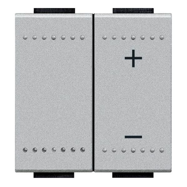 BTICINO - NT4411N УНИВЕРСАЛЕН БУТОНЕН ДИМЕР LIVINGLIGHT АЛУМИНИЙ