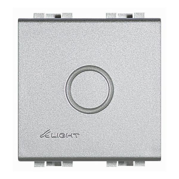 BTICINO - NT4951 ПРАЗЕН МОДУЛ ДВУМОДУЛЕН АЛУМИНИЙ