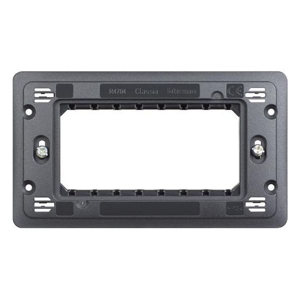 BTICINO - R4704 НОСЕЩА РАМКА 4 МОДУЛА С ВИНТ CLASSIA