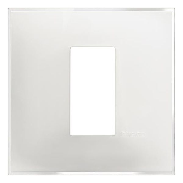 BTICINO - R4801ES РАМКА 1М НЕМСКИ СТАНДАРТ ЛЕДЕН САТЕН CLASSIA