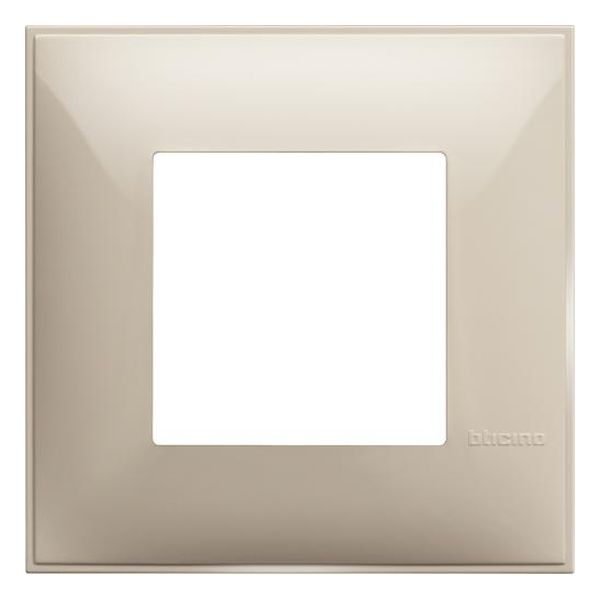 BTICINO - R4802CR РАМКА 2М НЕМСКИ СТАНДАРТ КРЕМ CLASSIA