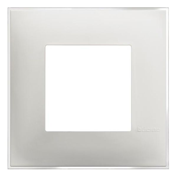 BTICINO - R4802ES РАМКА 2М НЕМСКИ СТАНДАРТ ЛЕДЕН САТЕН CLASSIA